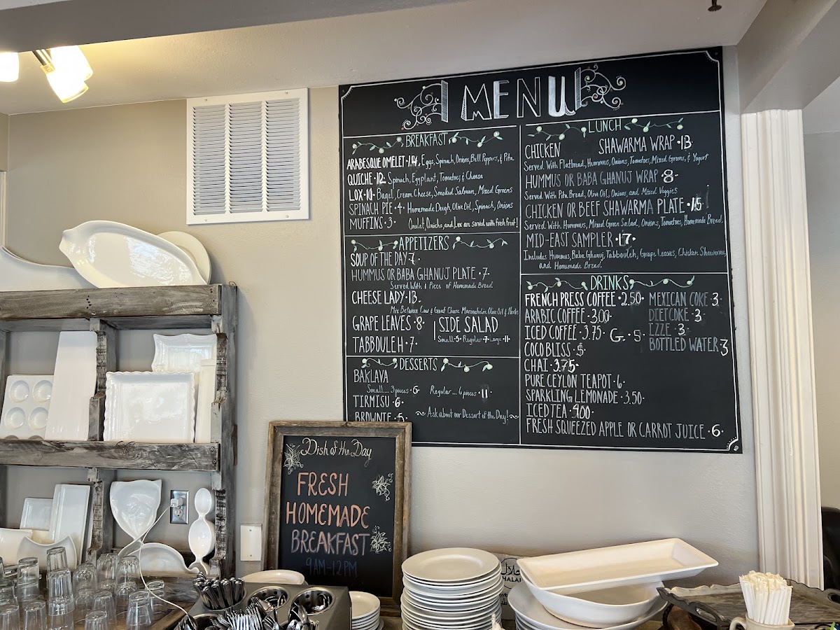 Menu - Arabesque photo 4