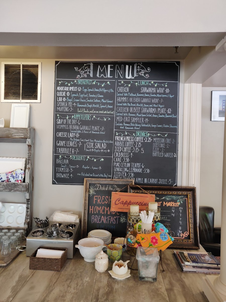 Menu - Arabesque photo 8